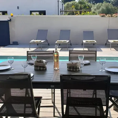 Villa Rossa 6 Pers Dans Avec Piscine Chauffee Privee Lecci