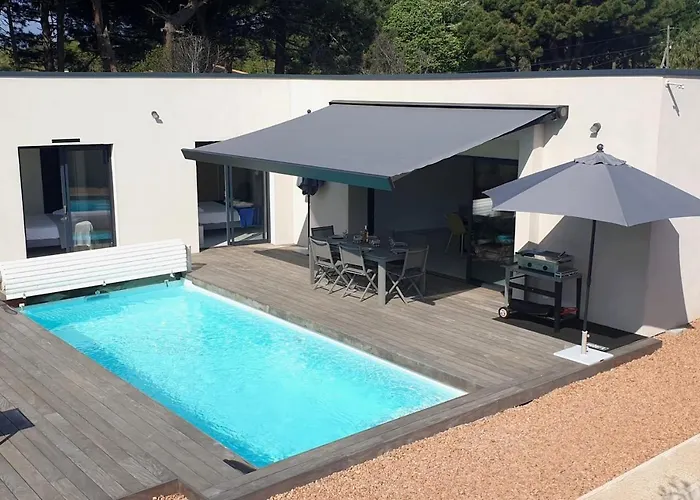 Rossa 6 Pers Dans Avec Piscine Chauffee Privee Vila Lecci